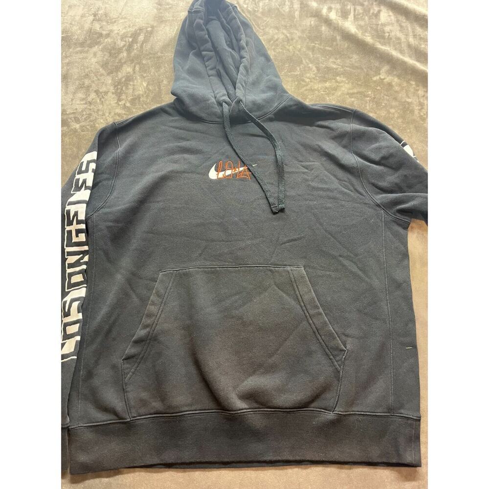 Los Angeles Las Aguilas Nike Sweatshirt Hoodie‎ Men's Black medium